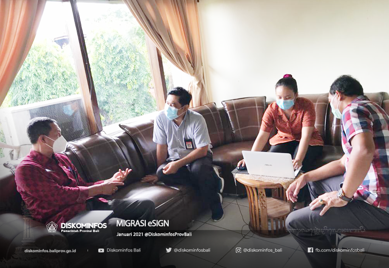 Migrasi TTE Pemprov Bali ke eSign Rampung !
