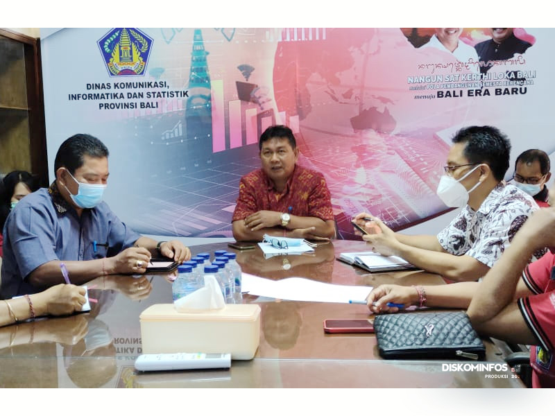 Rakor SDI Diskominfos Bersama BPS Bali & Bappeda Bali