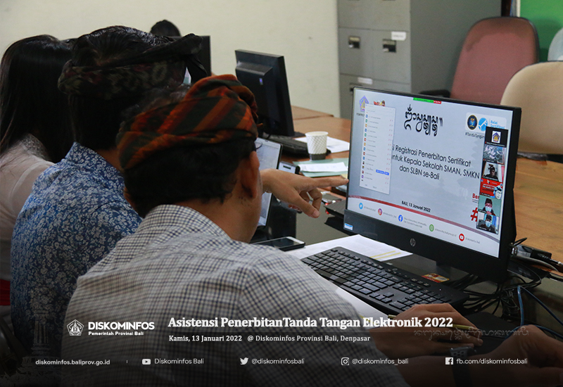 TTE Untuk Kepala Sekolah Rampung !