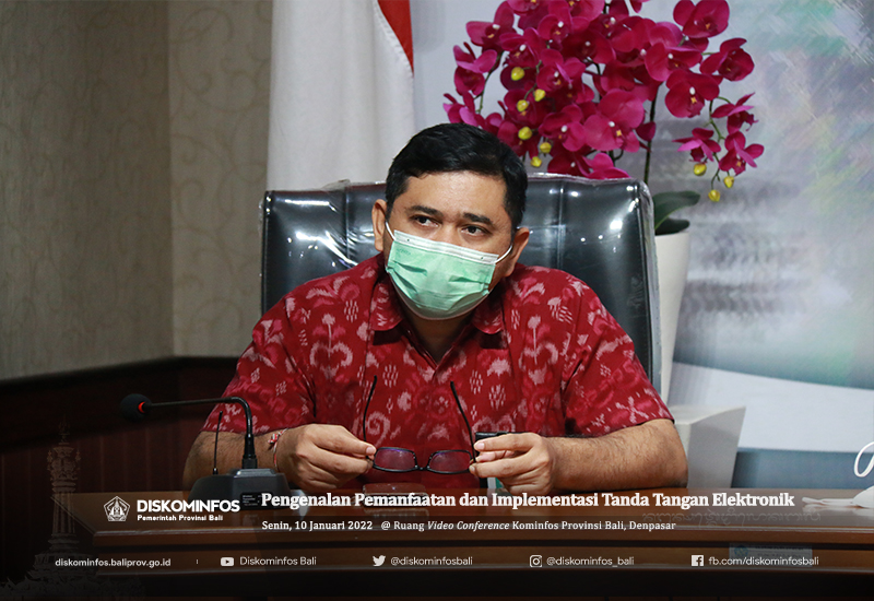 Sosialisasi TTE untuk Kepsek dan KaUPTD