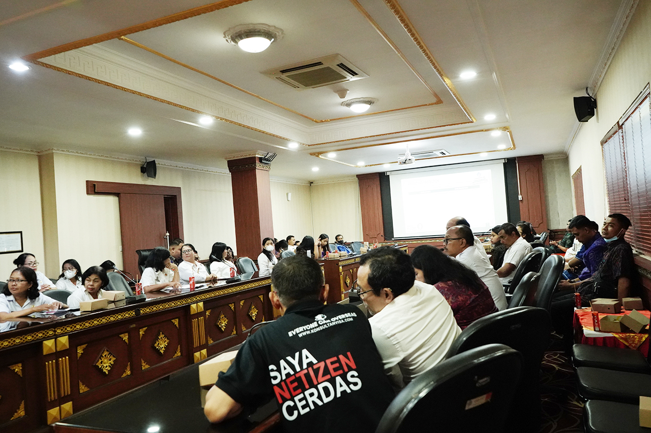 Roadshow Literasi Digital di Biro Hukum Setda Prov Bali